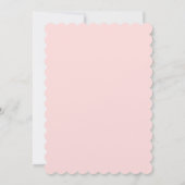 バレンタインデーのハートパーティー招待状 招待状 (裏面)