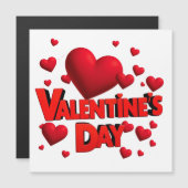 バレンタインデーのハート愛 (正面/裏面)