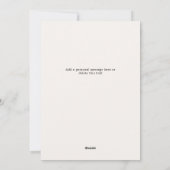 バレンタインデーのハート柄写真 シーズンカード (裏面)