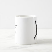 バレンタインデーのハート コーヒーマグカップ (中央)
