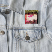 バレンタインデーのバイクもしくは自転車に乗る人 缶バッジ (インサイチュ)