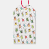 バレンタインデーのバグとキス ギフトタグ (裏面)