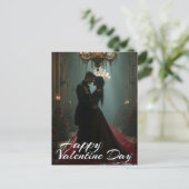 バレンタインデーのバラホールでのロマンス シーズンポストカード (スタンド正面)