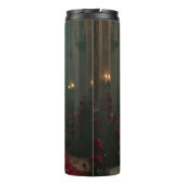 バレンタインデーのバラホールでのロマンス タンブラー (裏面)