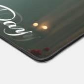 バレンタインデーのバラホールでのロマンス デスクマット (コーナー)