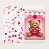 バレンタインデーのパーソナライズ文字から先生25 (外部フラット)