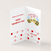 バレンタインデーのパーソナライズ文字から先生25 (内部)