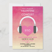 バレンタインデーのパーティの招待状のフライヤ 招待状 (正面)