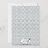 バレンタインデーのパーティの招待状を憎む愛 招待状 (裏面)