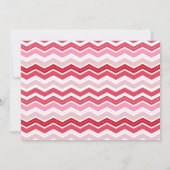 バレンタインデーのパーティの招待状 招待状 (裏面)