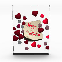 バレンタインデーのフォトブロック