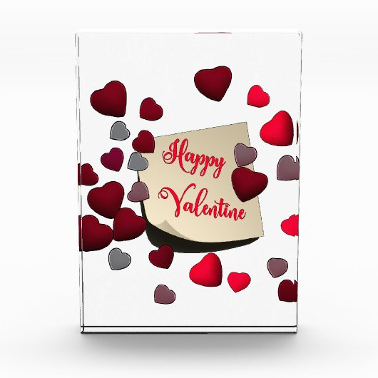 バレンタインデーのフォトブロック フォトブロック (正面)