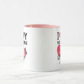 バレンタインデーのプレゼントが大好き マグカップ (中央)