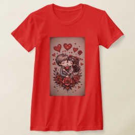 バレンタインデーのプレゼントにオーダーメイドギフト Tシャツ