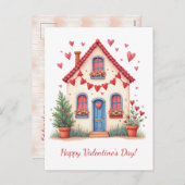 バレンタインデーのプレゼントに最適!ハートのカード
シーズンポストカード (正面/裏面)