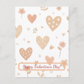 バレンタインデーのプレゼントに最適!ハートのカード
シーズンポストカード (正面)