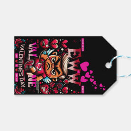 バレンタインデーのプレゼント ギフトタグ