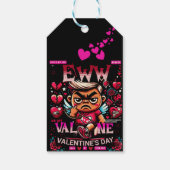 バレンタインデーのプレゼント ギフトタグ (裏面)