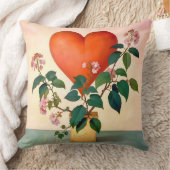 バレンタインデーのプレゼント クッション (ブランケット)