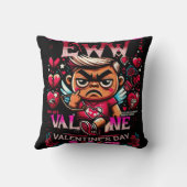 バレンタインデーのプレゼント クッション (裏面)