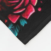 バレンタインデーのプレゼント フリースブランケット (角)