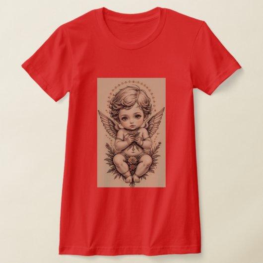 バレンタインデーのプレゼント Tシャツ (レイダウン)