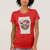 バレンタインデーのプレゼント Tシャツ (正面)