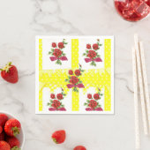 バレンタインデーのペーパーナプキン スタンダードカクテルナプキン (インサイチュ)