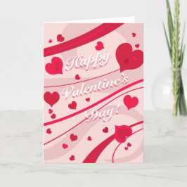 バレンタインデーのホリデーカード シーズンカード