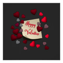 バレンタインデーのポスター