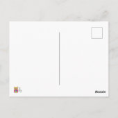 バレンタインデーのポストカード ポストカード (裏面)