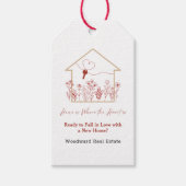 バレンタインデーのポップバイ | 新築住宅のプロモーション（不動産エージェント） ギフトタグ (正面)