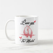 バレンタインデーのマグカップを愛しなさい コーヒーマグカップ (左)