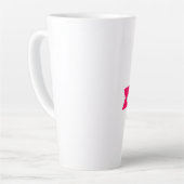 バレンタインデーのマグカップ カフェラテマグ (左アングル)