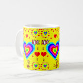 バレンタインデーのマグカップ コーヒーマグカップ (正面左)