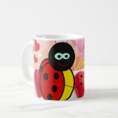 バレンタインデーのマグカップ コーヒーマグカップ (正面左)