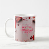 バレンタインデーのマグカップ コーヒーマグカップ (左)