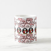 バレンタインデーのマグカップ コーヒーマグカップ (中央)