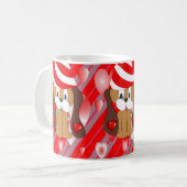 バレンタインデーのマグカップ コーヒーマグカップ (正面左)