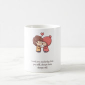 😊 「バレンタインデーのマグ」 😊 コーヒーマグカップ (中央)