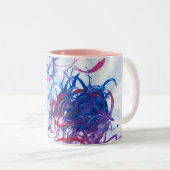 バレンタインデーのマグ ツートーンマグカップ (正面右)