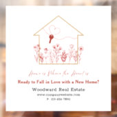 バレンタインデーのマーケティング | 不動産オフィス ウィンドウサイン (シート2)