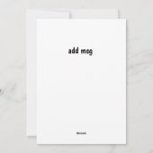 バレンタインデーのユーモアを自動補完するなんて面白いね シーズンカード (裏面)