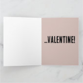 バレンタインデーのライオンカップルグリーティングカード カード (内部)