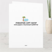 バレンタインデーのライオン ライオン カップル グリーティング カード (裏面)