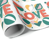 バレンタインデーのラッピングペーパー ラッピングペーパー (ロールコーナー)