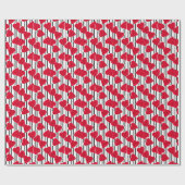 バレンタインデーのラッピング紙 ラッピングペーパー (フラット)