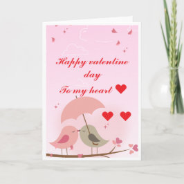 バレンタインデーのラブカード カード