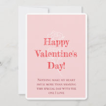 バレンタインデーのラブカード