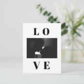 バレンタインデーのラブハガキ シーズンポストカード (スタンド正面)